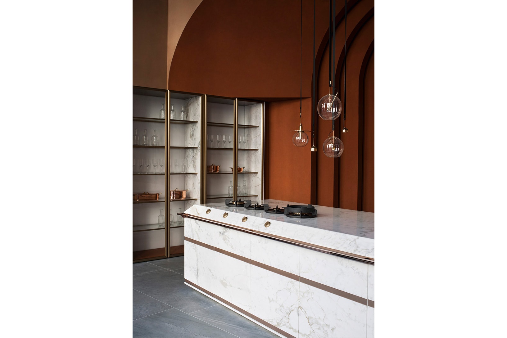 Fendi SCIC Fendi Cucine домашняя кухня Коллекция дизайн интерьера модель цена материалы роскошь