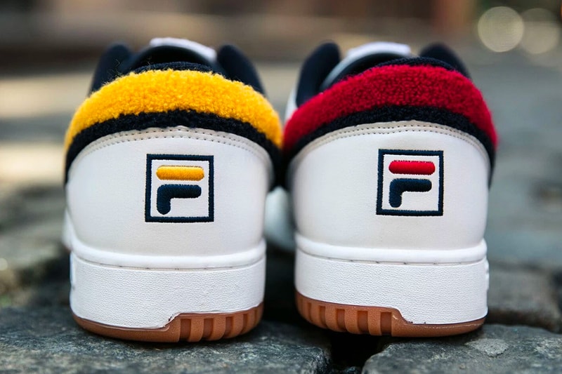 Fila Jimmy Jazz Fila Spoiler  Fila Original Fitness Varsity sneaker green yellow red black white retro new era hat
