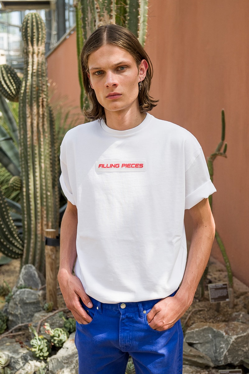 Filling Pieces Pre-Fall Fall Winter 2018 Collection Lookbook ready to wear clothing Low Curve Iceman Trimix White sneaker trekking
