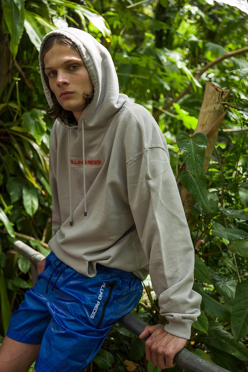 Filling Pieces Pre-Fall Fall Winter 2018 Collection Lookbook ready to wear clothing Low Curve Iceman Trimix White sneaker trekking