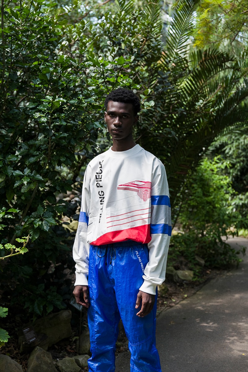 Filling Pieces Pre-Fall Fall Winter 2018 Collection Lookbook ready to wear clothing Low Curve Iceman Trimix White sneaker trekking