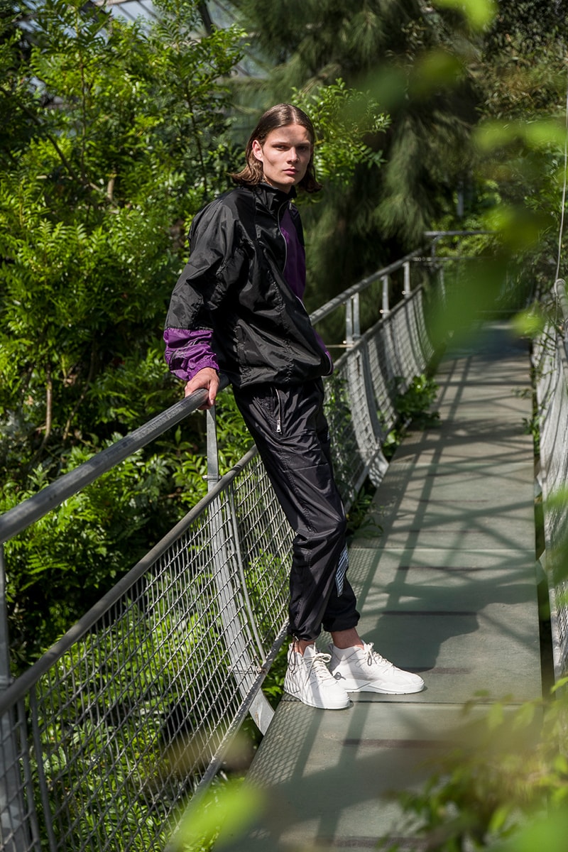 Filling Pieces Pre-Fall Fall Winter 2018 Collection Lookbook ready to wear clothing Low Curve Iceman Trimix White sneaker trekking