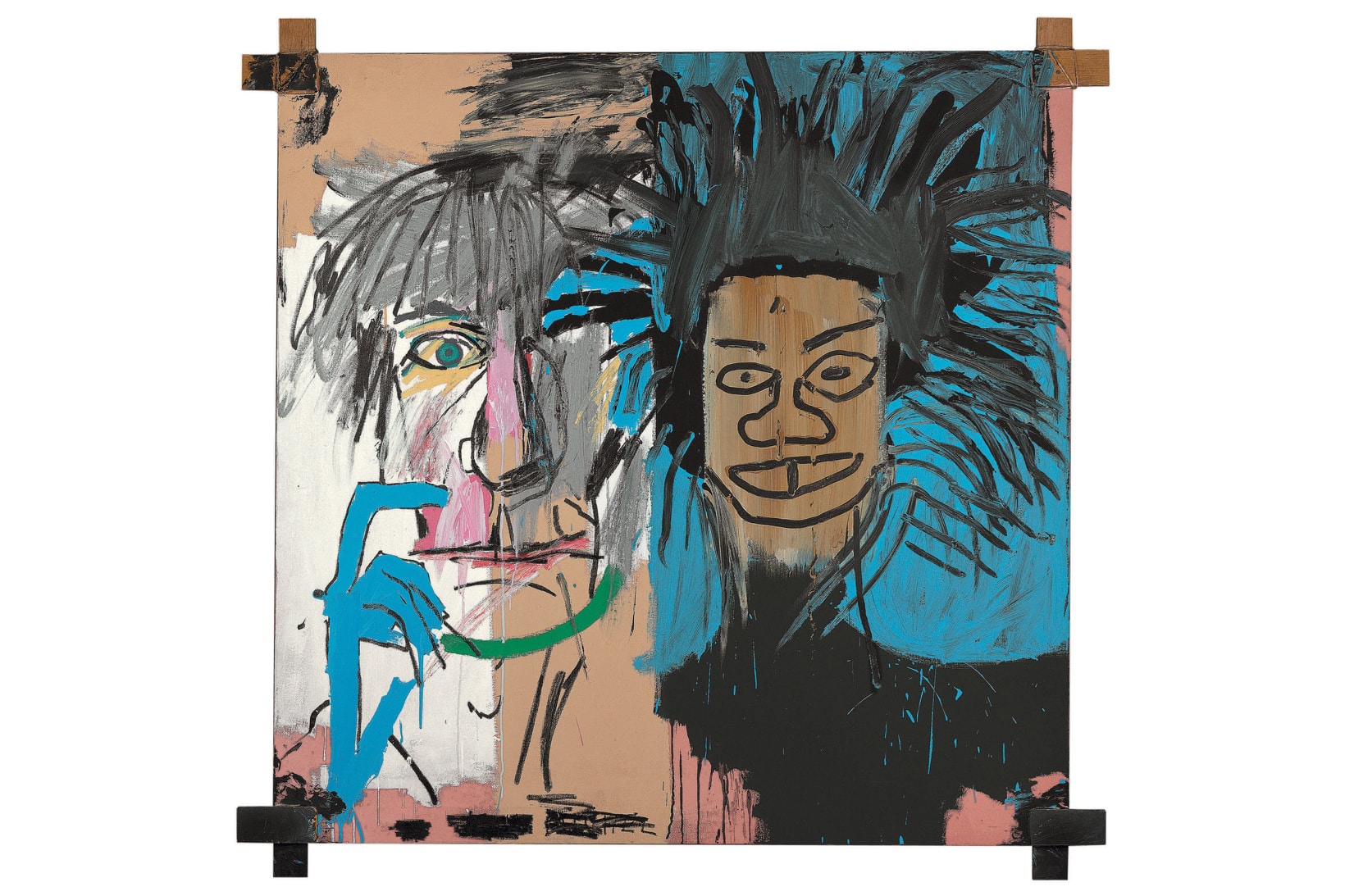 fondation louis vuitton jean michel basquiat retrospective exhibitions shows art artworks paintings