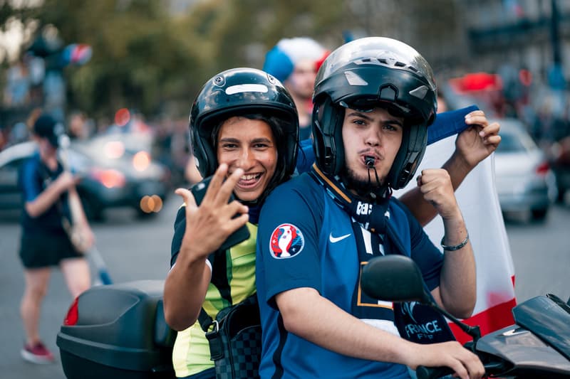 France FIFA World Cup 2018 Celebration Recap Football Fans Street Party Kylian Mbappe Champs Elysee