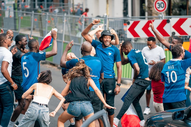 France FIFA World Cup 2018 Celebration Recap Football Fans Street Party Kylian Mbappe Champs Elysee