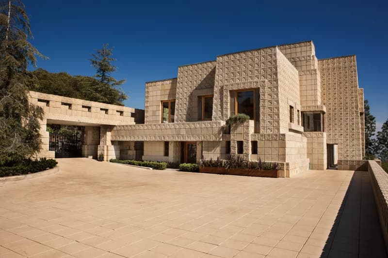 Frank Lloyd Wright Bladerunner Ennis House For Sale Available Purchase Auction Swimming Pool Mansion Los Angeles California $23 Million USD Architecture Homes Houses