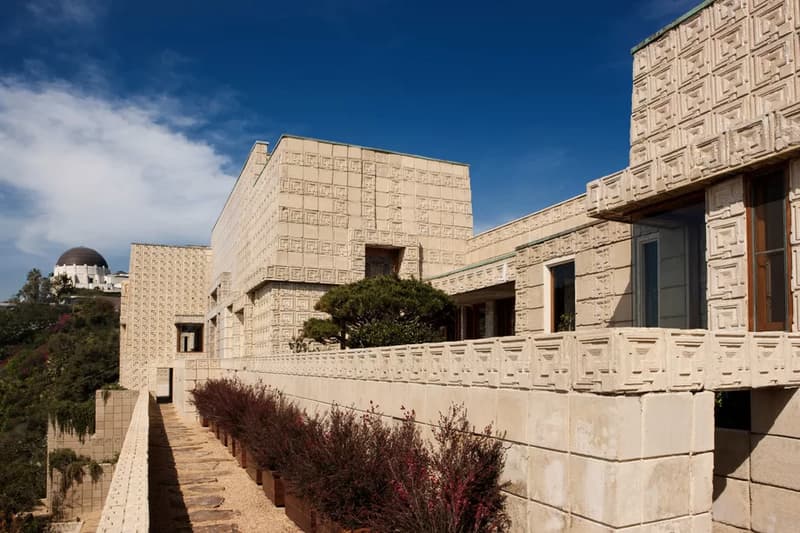 Frank Lloyd Wright Bladerunner Ennis House For Sale Available Purchase Auction Swimming Pool Mansion Los Angeles California $23 Million USD Architecture Homes Houses