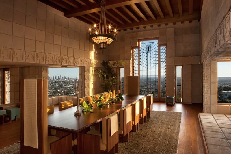Frank Lloyd Wright Bladerunner Ennis House For Sale Available Purchase Auction Swimming Pool Mansion Los Angeles California $23 Million USD Architecture Homes Houses