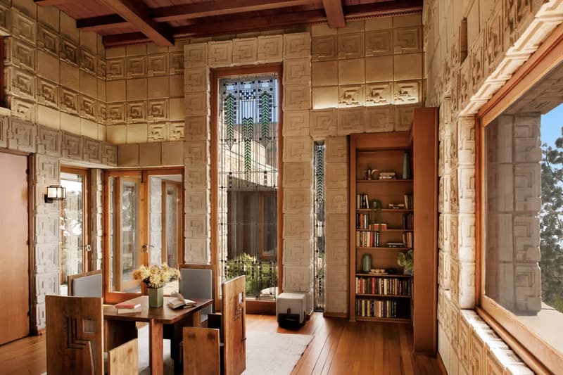 Frank Lloyd Wright Bladerunner Ennis House For Sale Available Purchase Auction Swimming Pool Mansion Los Angeles California $23 Million USD Architecture Homes Houses