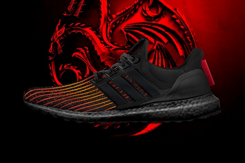 game of thrones adidas ultraboost house targaryen