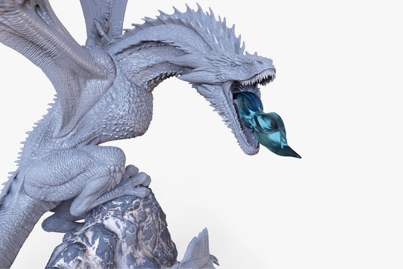 Dark Horse Direct Game of Thrones Ice Dragon Statue San Diego Comic Con Night King Viserion HBO GoT