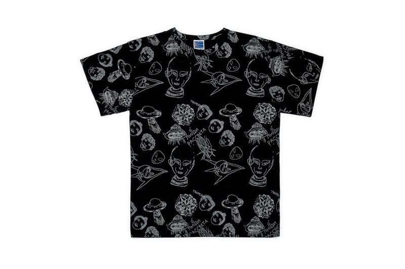 Gosha Rubchinskiy Rassvet Debut Collection Full Look PACCBET Crew Neck Sweater Long Sleeve Short T Shirt Deck Skateboard Socks Russian Cyrillic