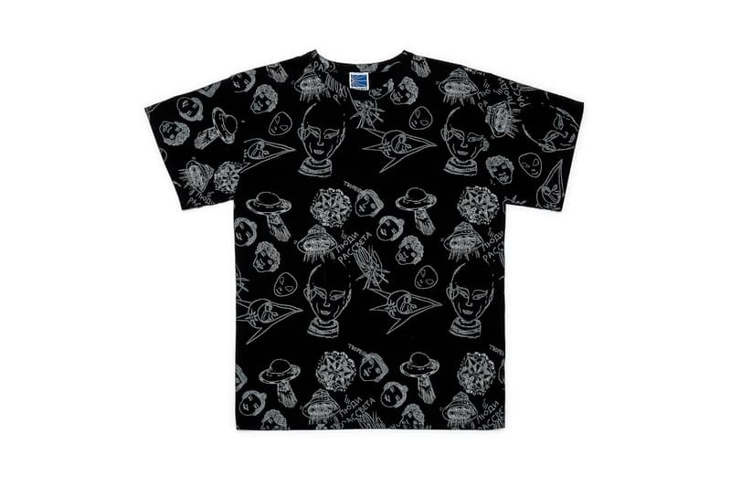 Gosha Rubchinskiy Rassvet Debut Collection Full Look PACCBET Crew Neck Sweater Long Sleeve Short T Shirt Deck Skateboard Socks Russian Cyrillic