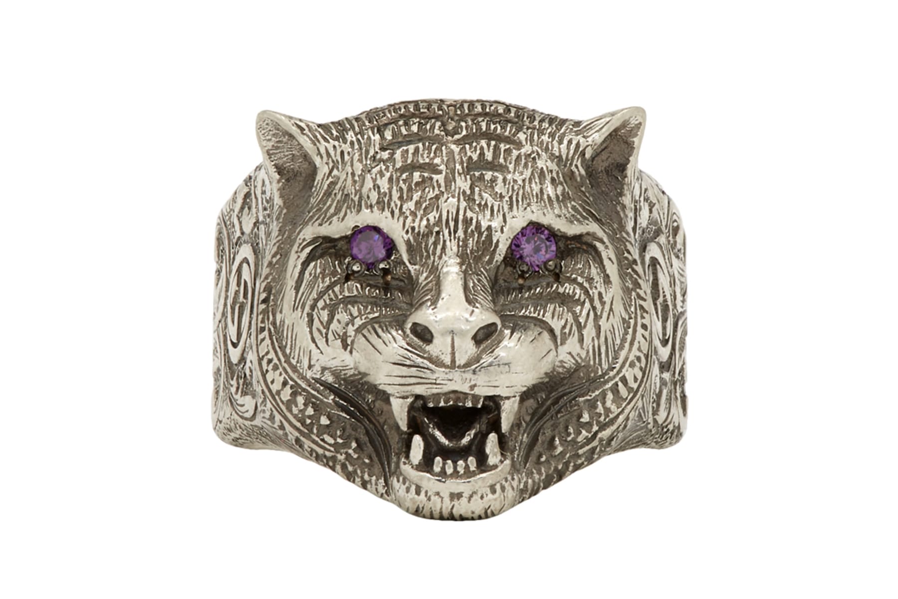 Gucci Drops Angry Cat Sterling Silver 