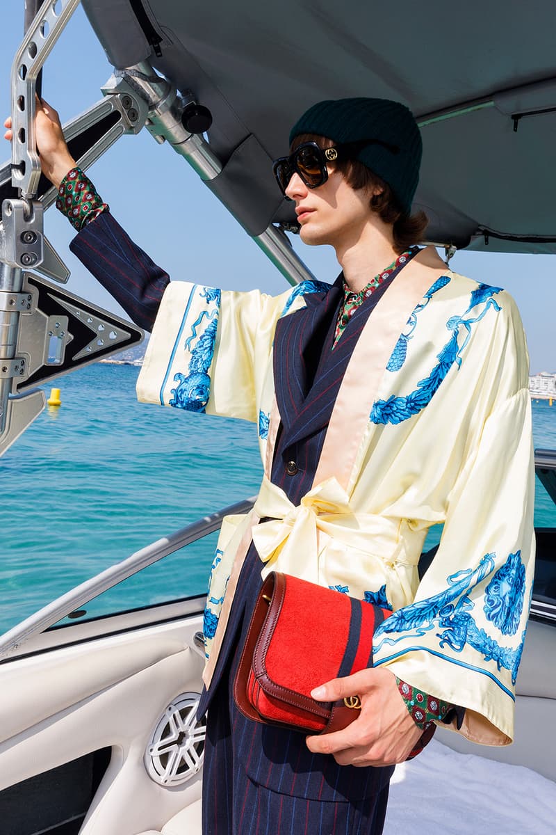 Gucci Cruise 2019 Menswear Lookbook Fashion Clothing Martin Parr Cannes Sneakers Sandals Sega Release Details Information First Look Chateau Marmont Memento Mori