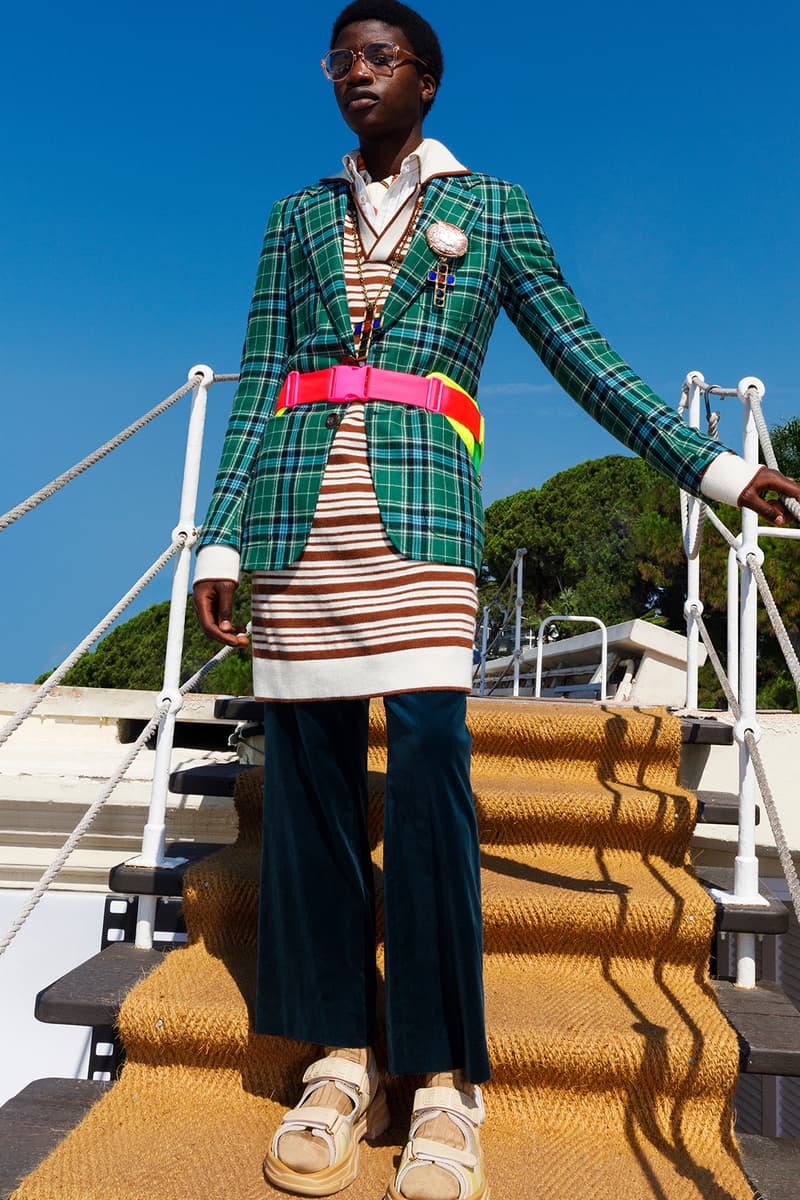 Gucci Cruise 2019 Menswear Lookbook Fashion Clothing Martin Parr Cannes Sneakers Sandals Sega Release Details Information First Look Chateau Marmont Memento Mori