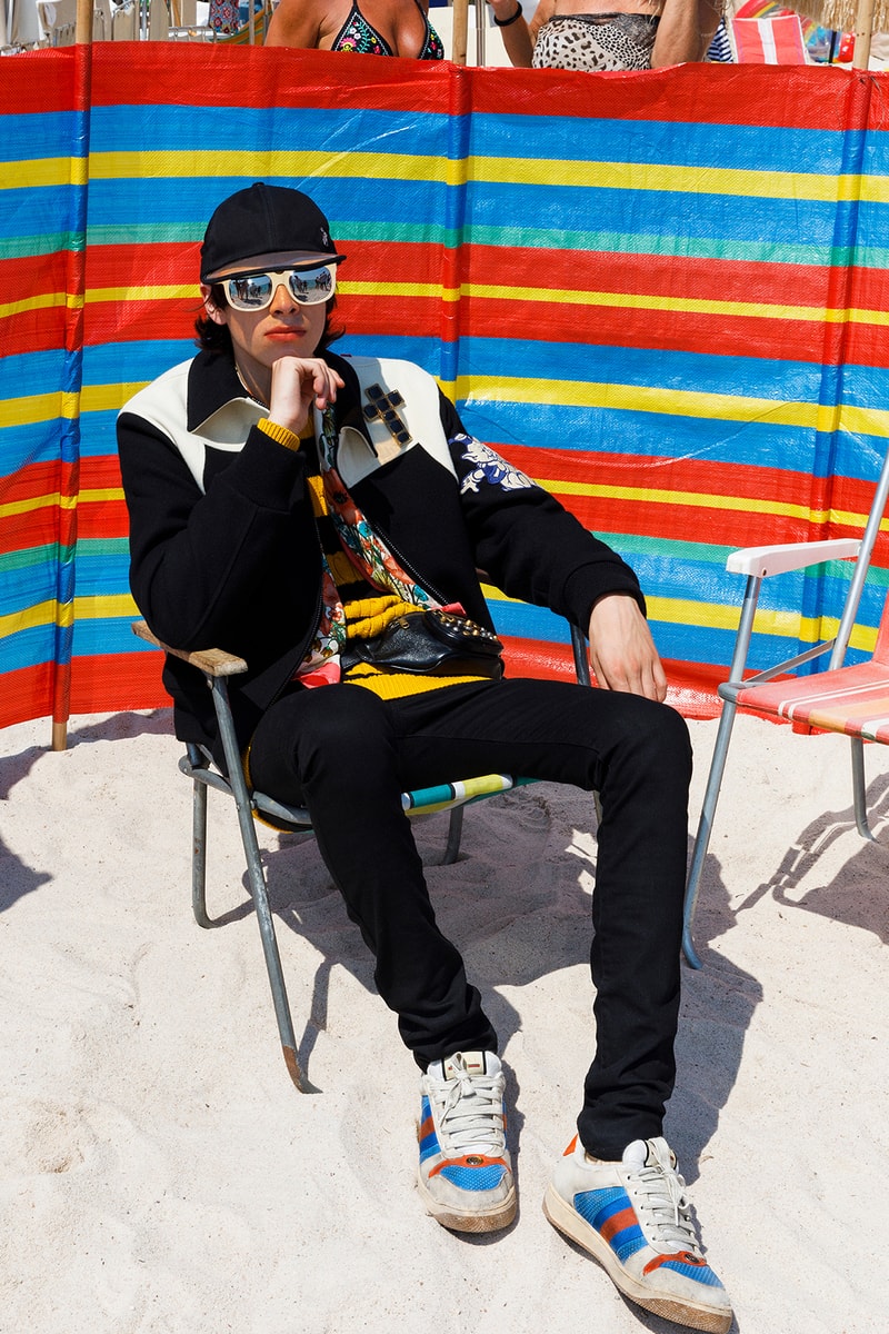 Gucci Cruise 2019 Menswear Lookbook Fashion Clothing Martin Parr Cannes Sneakers Sandals Sega Release Details Information First Look Chateau Marmont Memento Mori