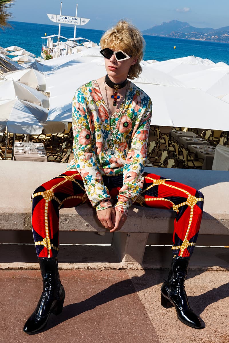 Gucci Cruise 2019 Menswear Lookbook Fashion Clothing Martin Parr Cannes Sneakers Sandals Sega Release Details Information First Look Chateau Marmont Memento Mori