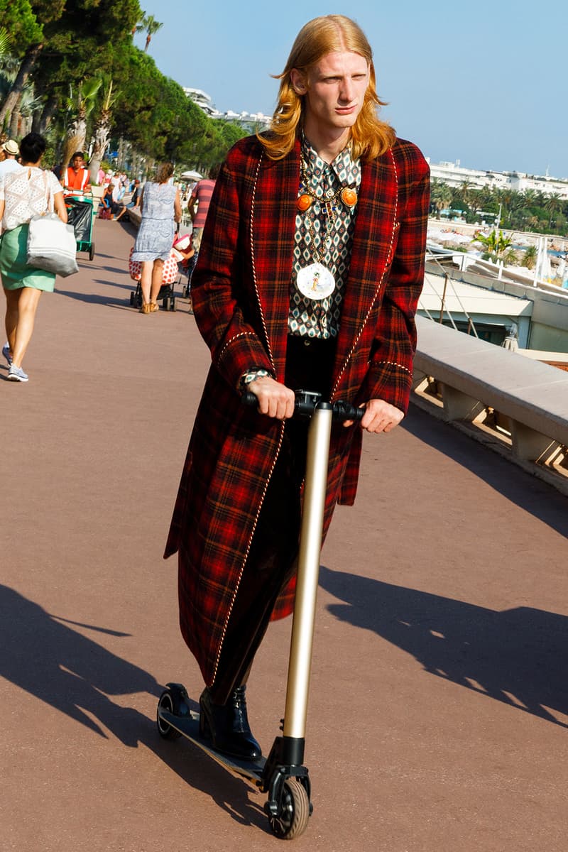 Gucci Cruise 2019 Menswear Lookbook Fashion Clothing Martin Parr Cannes Sneakers Sandals Sega Release Details Information First Look Chateau Marmont Memento Mori