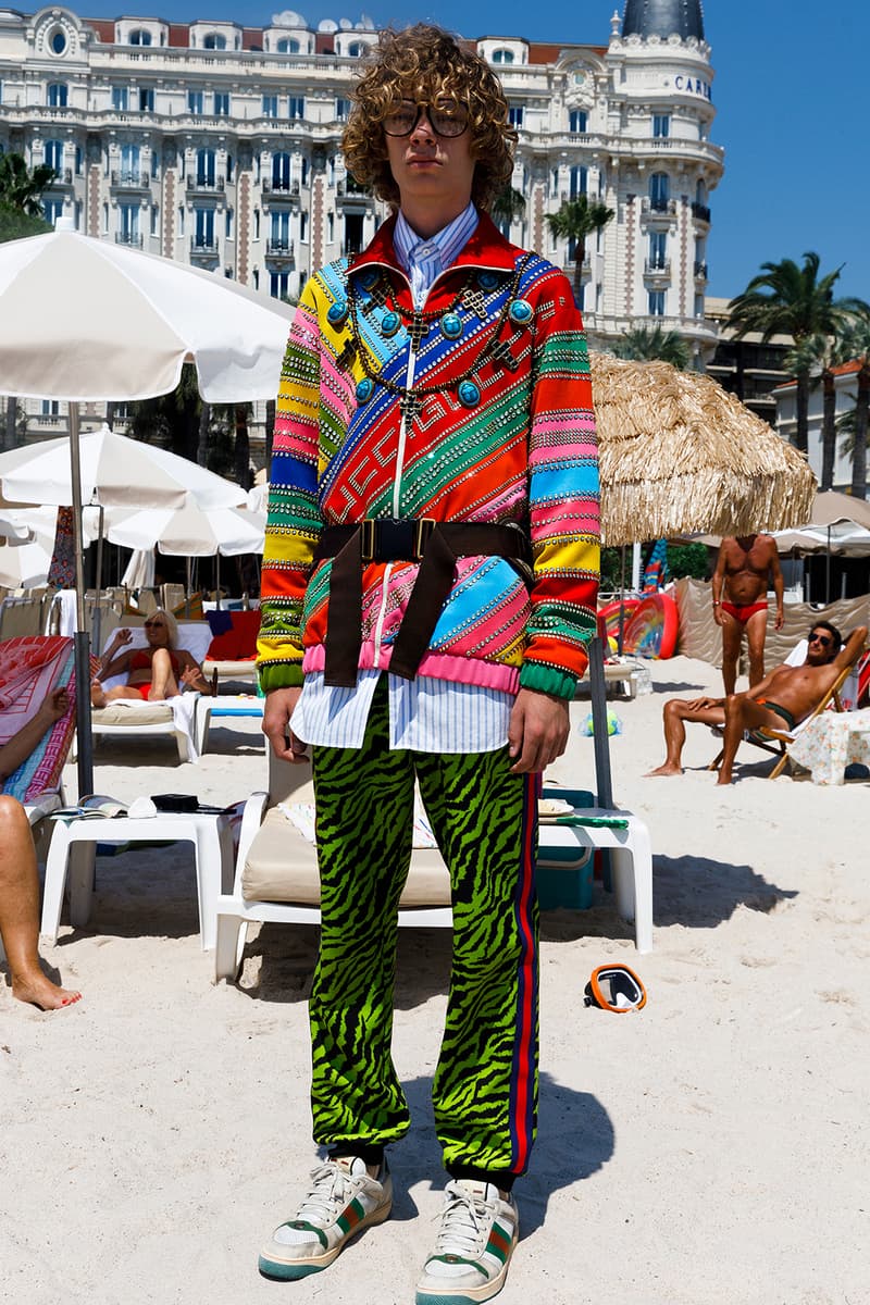 Gucci Cruise 2019 Menswear Lookbook Fashion Clothing Martin Parr Cannes Sneakers Sandals Sega Release Details Information First Look Chateau Marmont Memento Mori