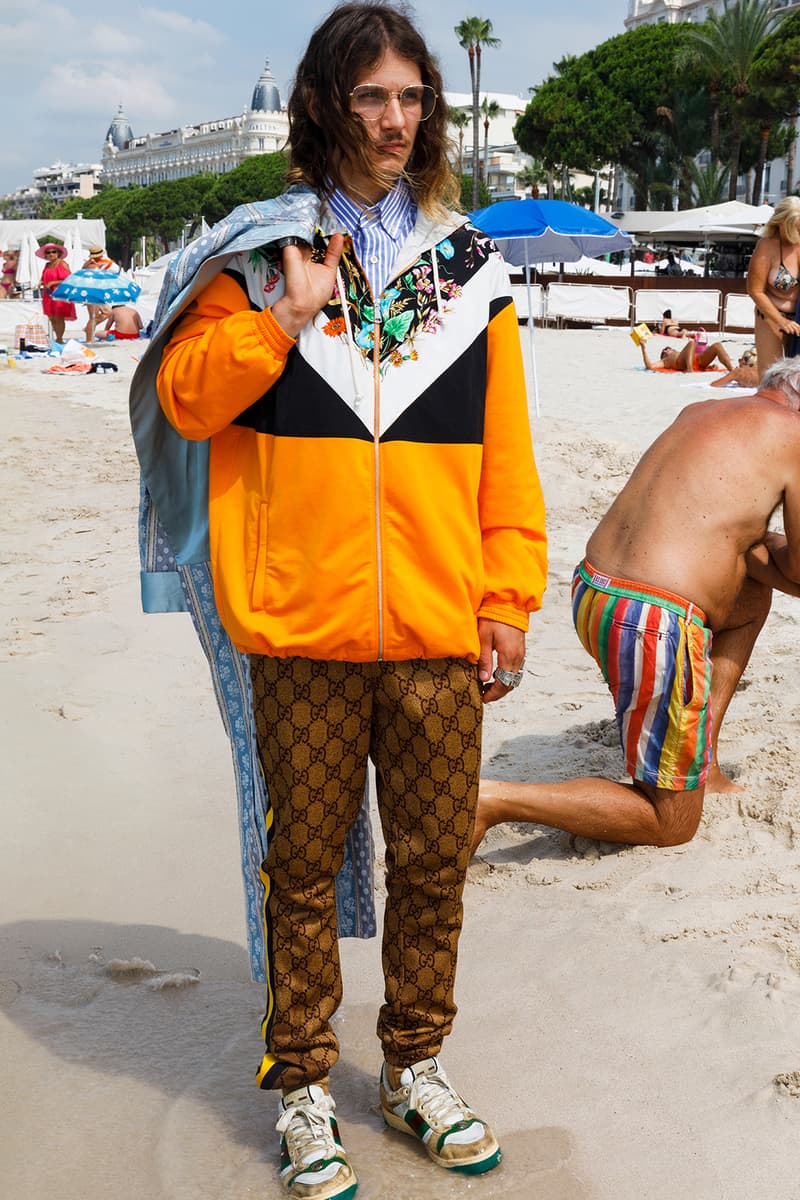 Gucci Cruise 2019 Menswear Lookbook Fashion Clothing Martin Parr Cannes Sneakers Sandals Sega Release Details Information First Look Chateau Marmont Memento Mori