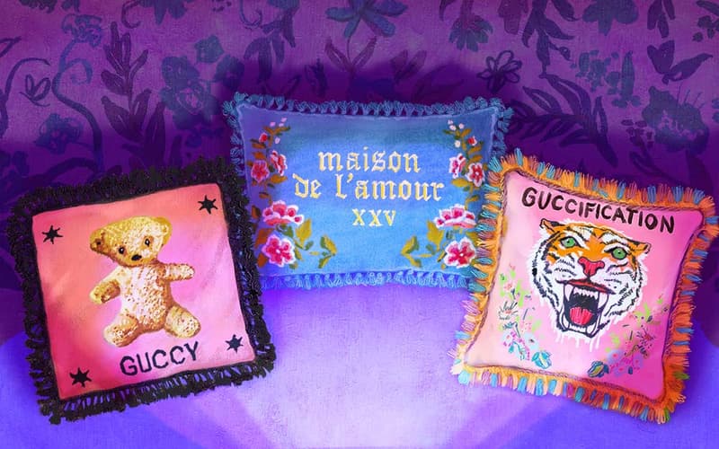 Gucci Décor Collection for New Season 2018 Furniture