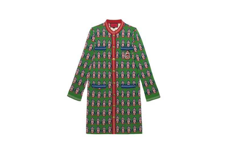 Gucci Pre-Fall 2018 Dover Street Market exclusives drop release collection july 14 2018 reopening buy purchase shop info decor sweater track jacket jersey shop store patches embroidery