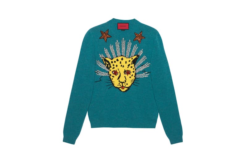 Gucci Pre-Fall 2018 Dover Street Market exclusives drop release collection july 14 2018 reopening buy purchase shop info decor sweater track jacket jersey shop store patches embroidery