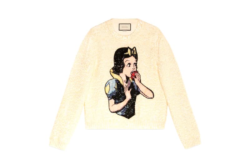 Gucci Spring/Summer 2018 Collection Release cartoon sweater bugs bunny tracksuits snow white graphic