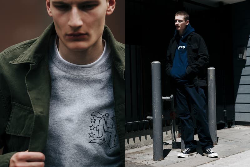 Haven fall winter 2018 delivery drop 1 made in canada japan hoodies tees jackets hats sweaters pants in house label clothing line drop release date buy purchase july 24 2018 drop release date