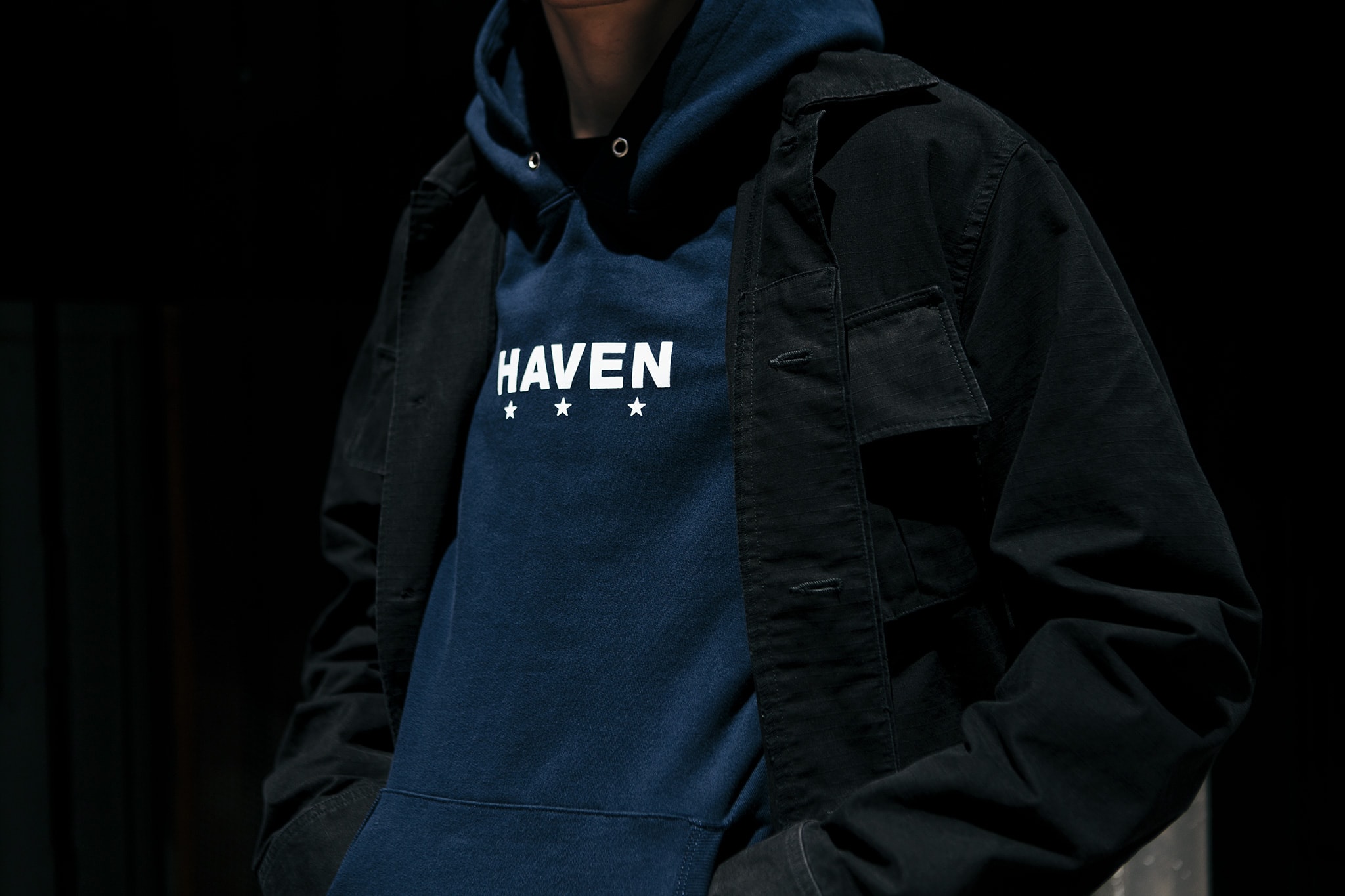 Haven fall winter 2018 delivery drop 1 made in canada japan hoodies tees jackets hats sweaters pants in house label clothing line drop release date buy purchase july 24 2018 drop release date