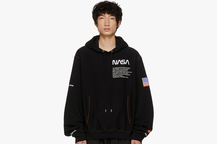 Heron Preston Designed a Tonal Hoodie & Lounge Pants Exclusively for SSENSE