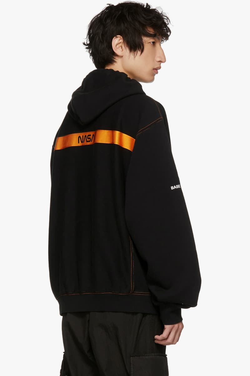 Heron Preston Fall Winter 2018 SSENSE exclusive hoodie lounge pants black release