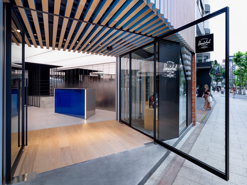Herschel Supply Shibuya tokyo japan 2018 linehouse design architecture shop flagship