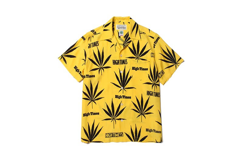 high times wacko maria graphic capsule collaboration collection magazine marijuana pot weed hawaiian shirt tee shorts bag tote bandana july 7 6 2018 the guilty parties paradise tokyo drop release date launch info cop