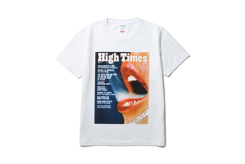 high times wacko maria graphic capsule collaboration collection magazine marijuana pot weed hawaiian shirt tee shorts bag tote bandana july 7 6 2018 the guilty parties paradise tokyo drop release date launch info cop