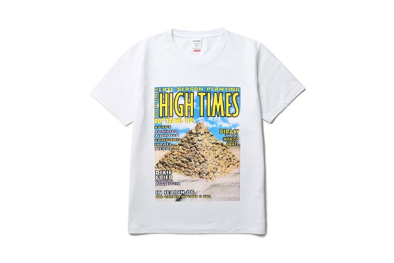 high times wacko maria graphic capsule collaboration collection magazine marijuana pot weed hawaiian shirt tee shorts bag tote bandana july 7 6 2018 the guilty parties paradise tokyo drop release date launch info cop