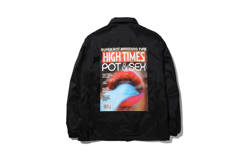 high times wacko maria graphic capsule collaboration collection magazine marijuana pot weed hawaiian shirt tee shorts bag tote bandana july 7 6 2018 the guilty parties paradise tokyo drop release date launch info cop