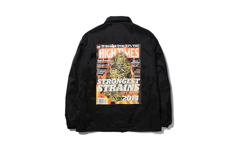 high times wacko maria graphic capsule collaboration collection magazine marijuana pot weed hawaiian shirt tee shorts bag tote bandana july 7 6 2018 the guilty parties paradise tokyo drop release date launch info cop
