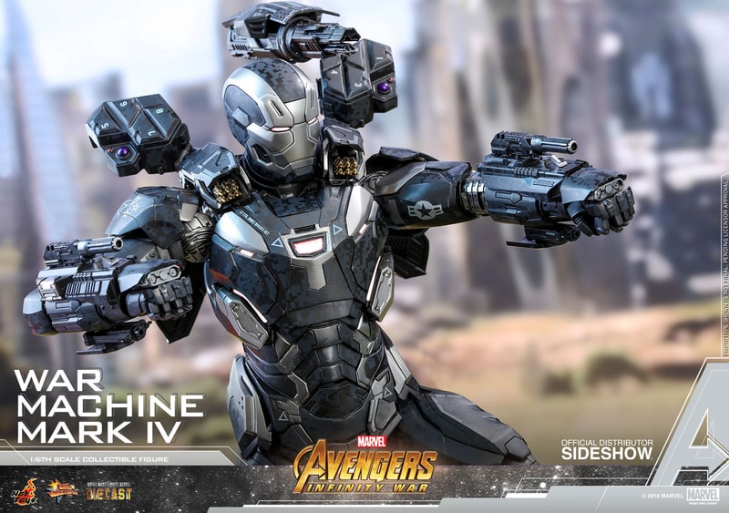Hot Toys Avengers Infinity War War Machine Mark IV Figure Special Edition 1/6th scale collectible Marvel Studios
