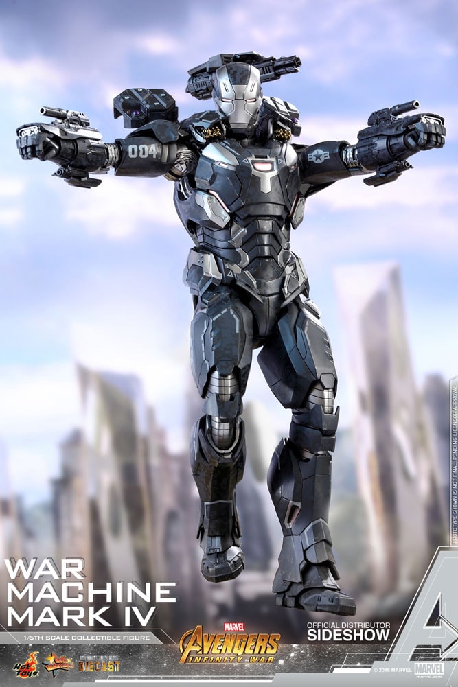 Hot Toys Avengers Infinity War War Machine Mark IV Figure Special Edition 1/6th scale collectible Marvel Studios