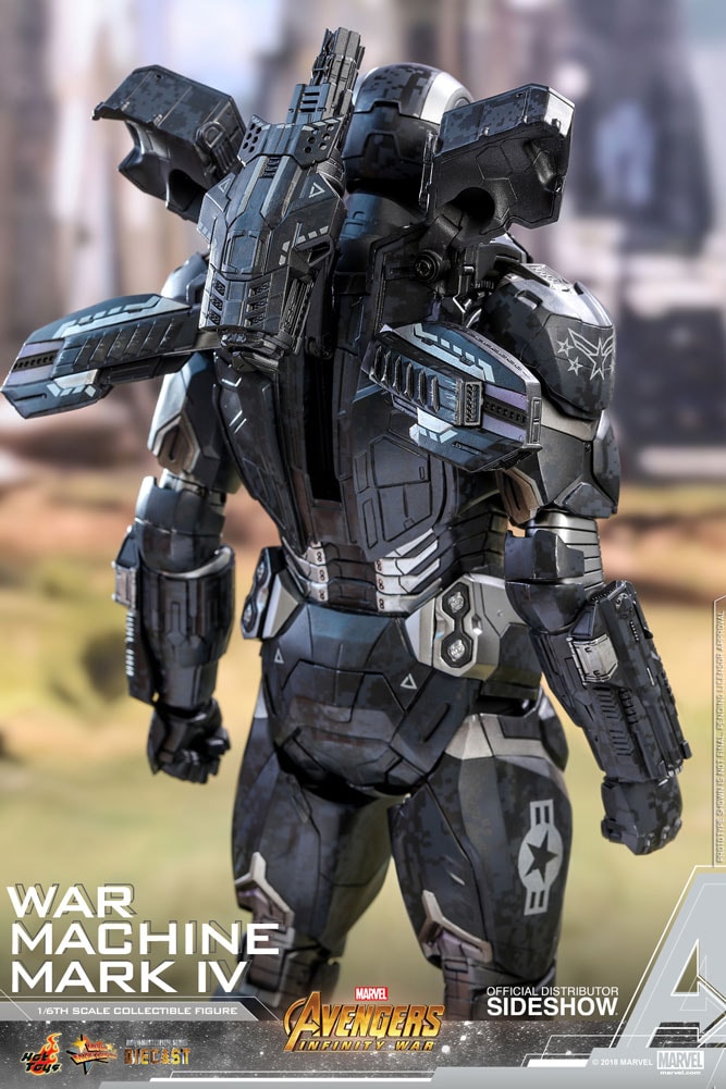 Hot Toys Avengers Infinity War War Machine Mark IV Figure Special Edition 1/6th scale collectible Marvel Studios