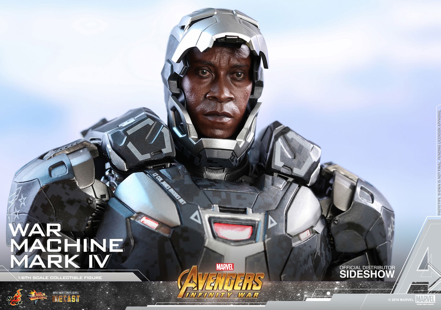 Hot Toys Avengers Infinity War War Machine Mark IV Figure Special Edition 1/6th scale collectible Marvel Studios