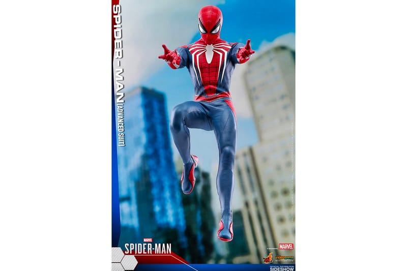 marvel spider man ps4 hot toys