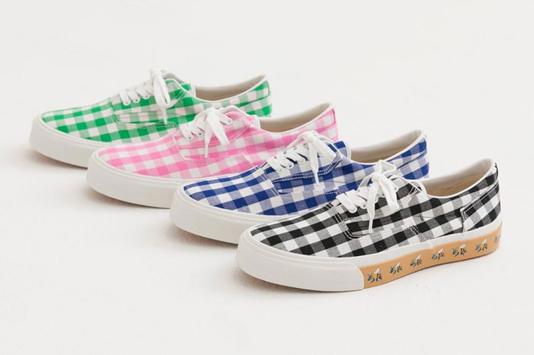 HUMAN MADE Teams up With STUDIO SEVEN on a Set of Gingham Deck Shoes