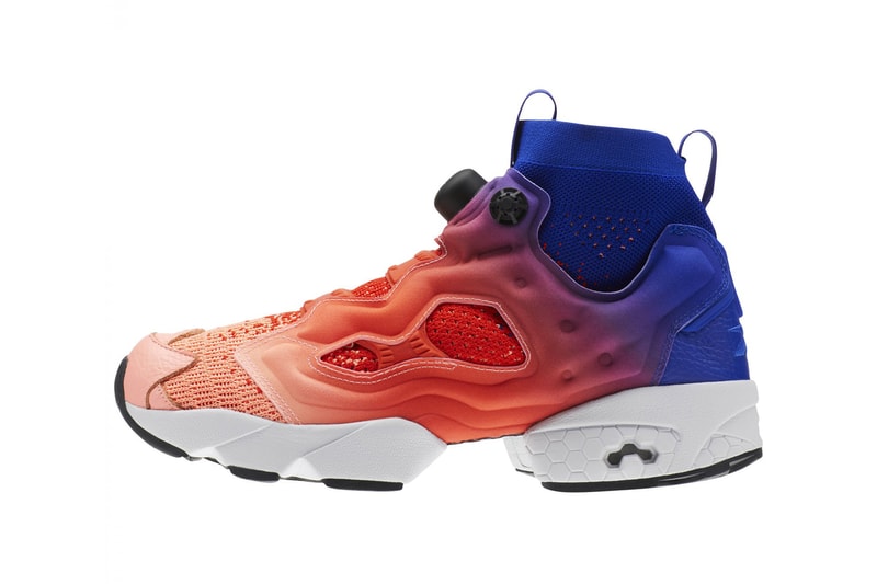 Reebok InstaPump Fury OG ULTK Gradient Colorway pump tall boot release drop info july 6 2018 orange blue bootie japan pink purple beige tan grey gray