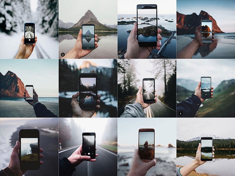 Insta Repeat Exposes Similar Instagram Photos IG photos travel landscape vacation image Wander Roam Replicate photography filters vsco interview account