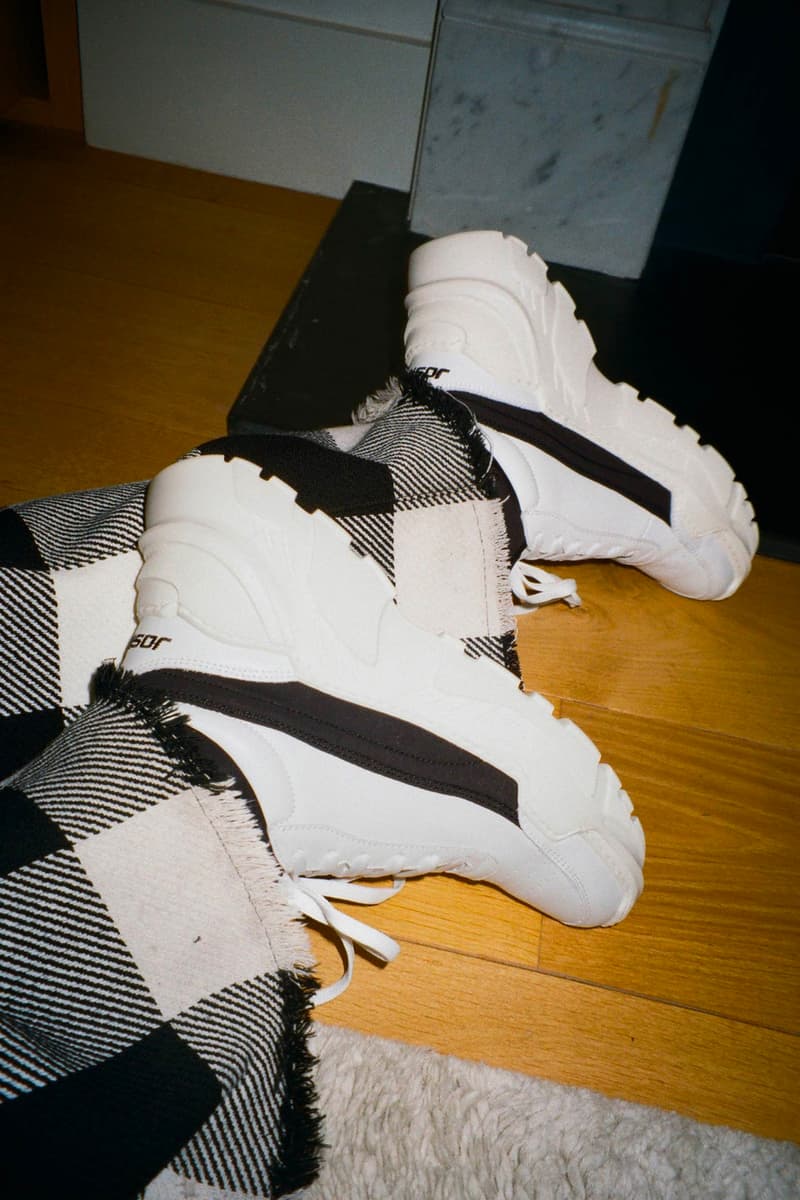 Joshua Sanders ZENITH NEOPRENE Sneaker Lookbook collection footwear price purchase