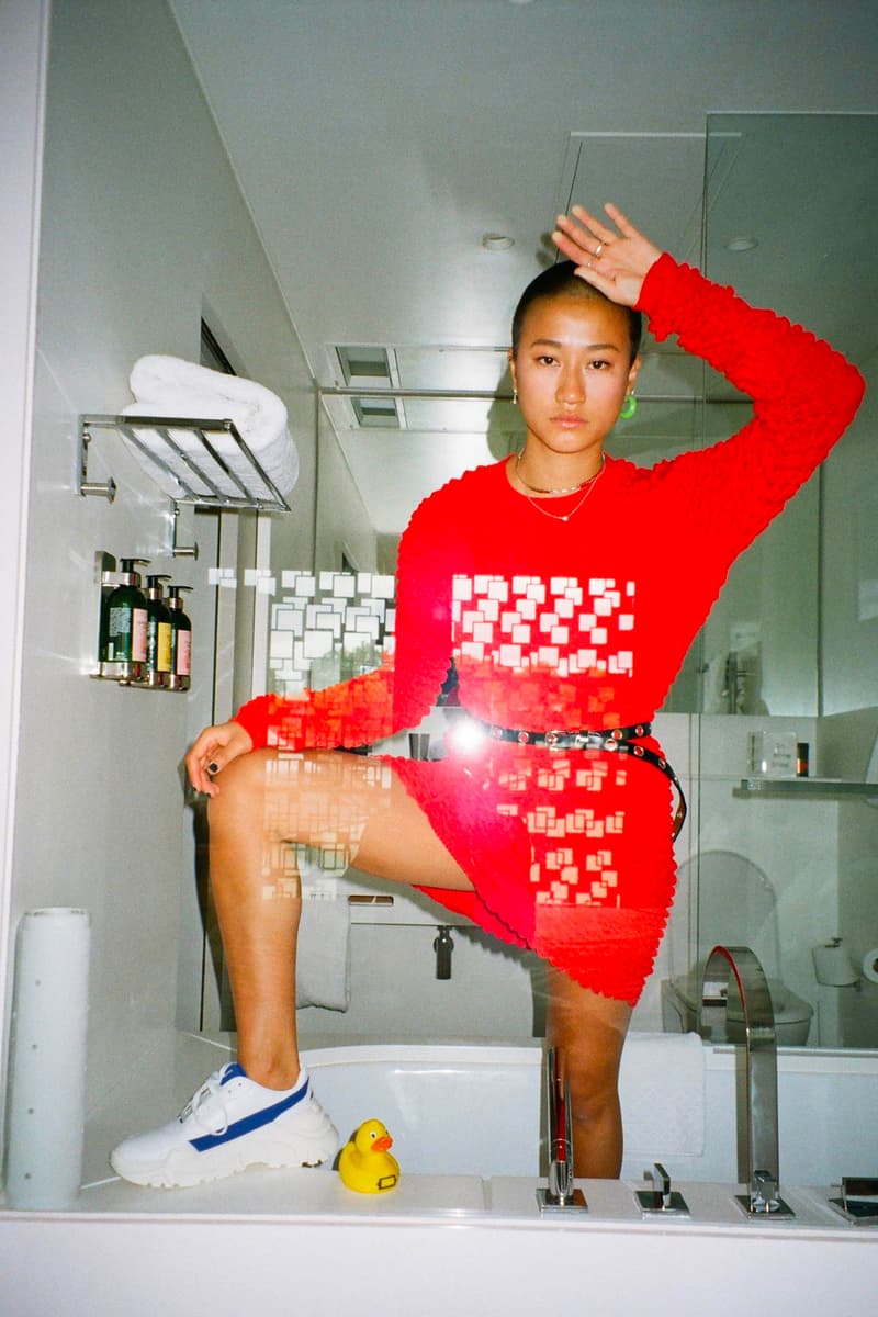 Joshua Sanders ZENITH NEOPRENE Sneaker Lookbook collection footwear price purchase