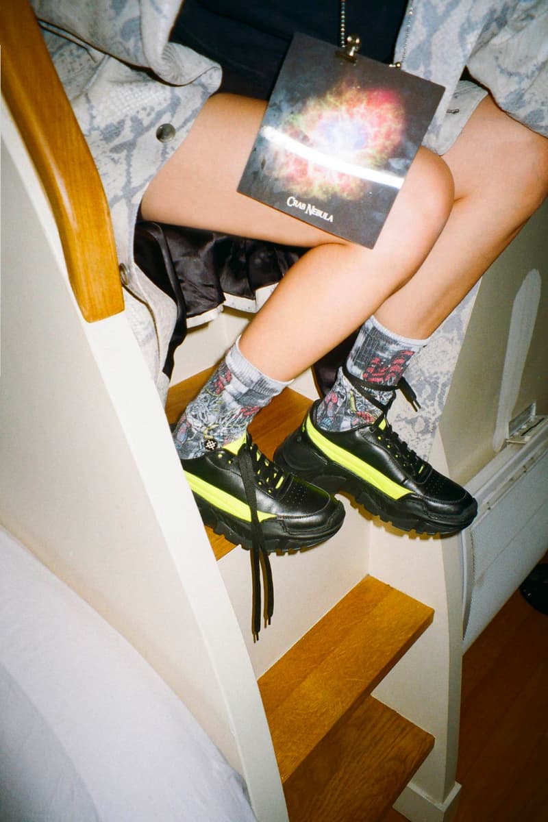 Joshua Sanders ZENITH NEOPRENE Sneaker Lookbook collection footwear price purchase